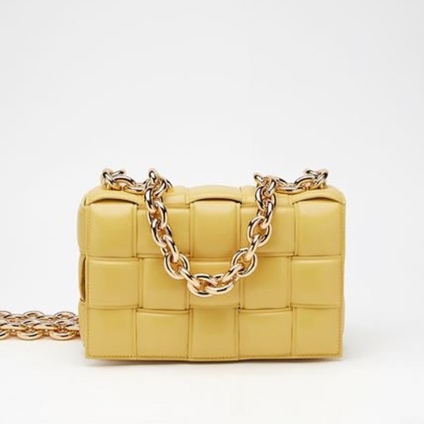 ❤보테가베네타 여성용 옐로우 카세트백 - Womens Yellow Cassette Bag - bv0392x