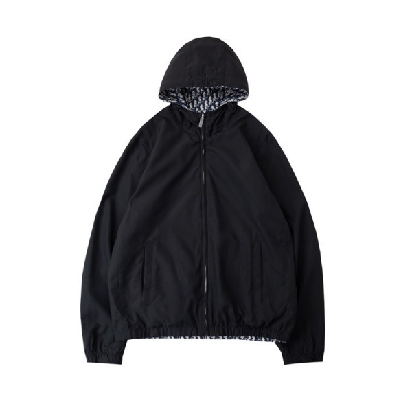 ❤디올 남성 클래식 블랙 양면 자켓 - Mens Black Jackets - dio01925x