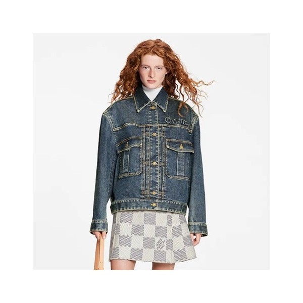 ❤루이비통 여성 트렌디 네이비 자켓 - Womens Navy Jackets - lou05020x