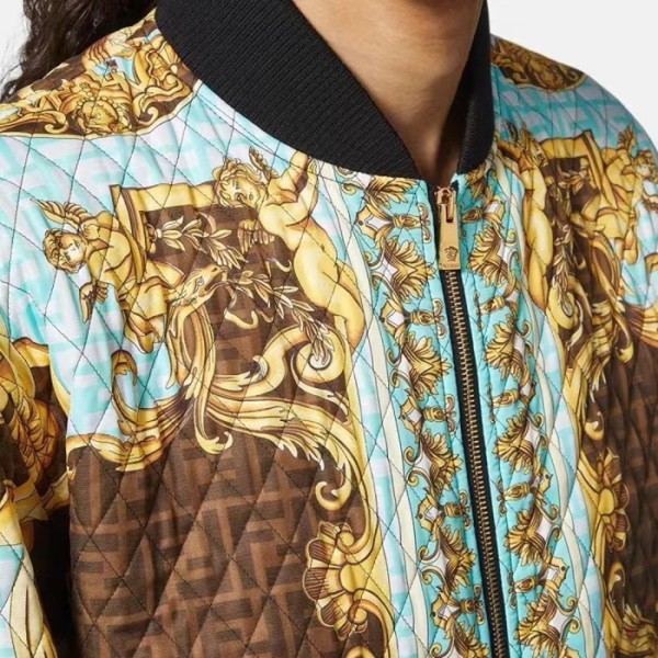 ❤베르사체 남성 캐쥬얼 블루 양면 자켓 - Mens Blue Jackets - ver0916x