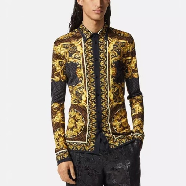 ❤베르사체 남성 옐로우 셔츠 - Mens Yellow Tshirts - ver0917x