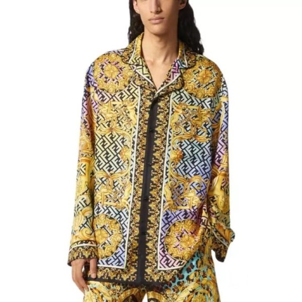 ❤베르사체 남성 옐로우 셔츠 - Mens Yellow Tshirts - ver0918x