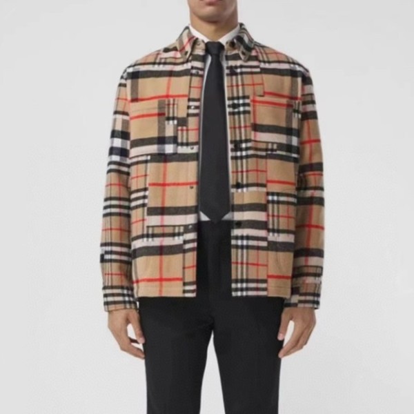 ❤버버리 남성 클래식 카멜 셔츠 - Mens Camel Tshirts - bur04458x