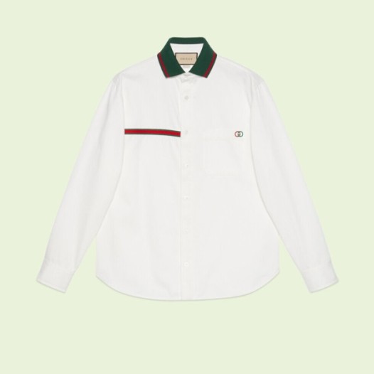 ❤구찌 남성 트렌디 화이트 셔츠 - Mens White Tshirts - guc05017x