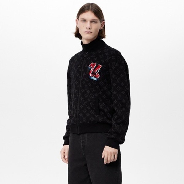 ❤루이비통 남성 모노그램 블랙 자켓 - Mens Black Jackets - lou05119x