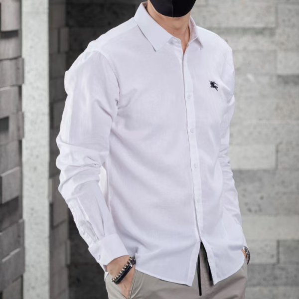 ❤버버리 남성 클래식 화이트 셔츠 - Mens White Tshirts - bur04495x