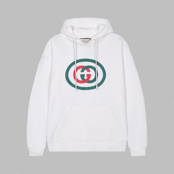 ❤구찌 남/여 트렌디 화이트 후드티 - Unisex White Hoodie - guc05075x