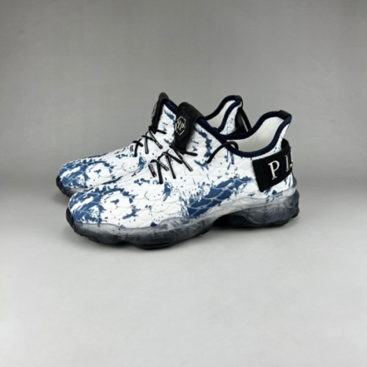 ❤필립플레인 남성 캐쥬얼 블루 운동화 - Mens Blue Shoes - phi0156x