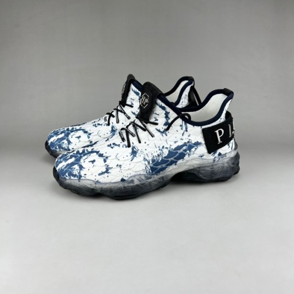 ❤필립플레인 남성 캐쥬얼 블루 운동화 - Mens Blue Shoes - phi0156x