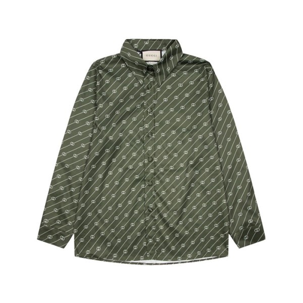 ❤구찌 남성 트렌디 그린 셔츠 - Mens Green Tshirts - guc05097x