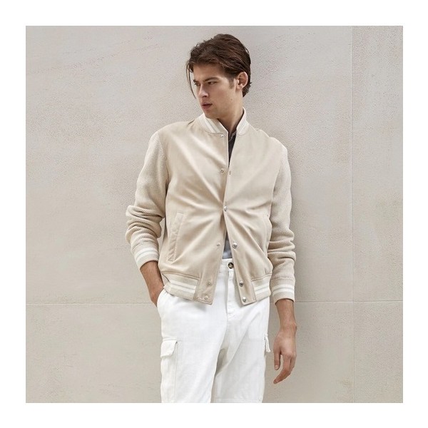 ❤브루넬로쿠치넬리 남성 베이지 자켓 - Brunello Cucinelli Mens Beige Jackets - bru01x