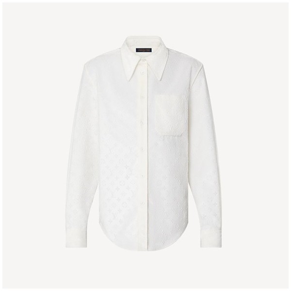 ❤루이비통 남성 이니셜 화이트 셔츠 - Mens White Tshirts - lou05195x