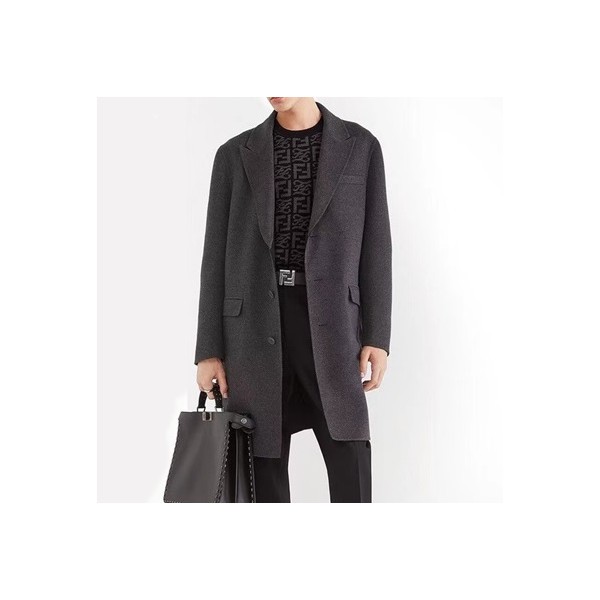 ❤펜디 남성 모던 블랙 코트 - Mens Black Coats - fen01283x