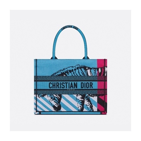 ❤디올 여성 블루 북토트 - Womens Blue Book Tote - dio02065x
