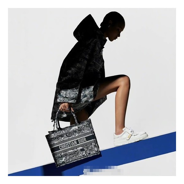 ❤디올 여성 네이비 북토트 - Womens Navy Book Tote - dio02074x