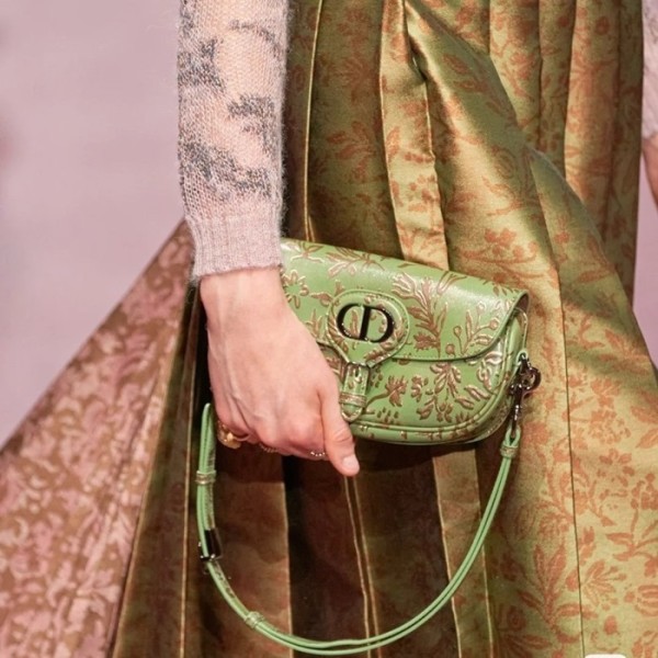 ❤디올 여성 그린 바비백 - Dior Womens Green Bobby Bag - dio02078x