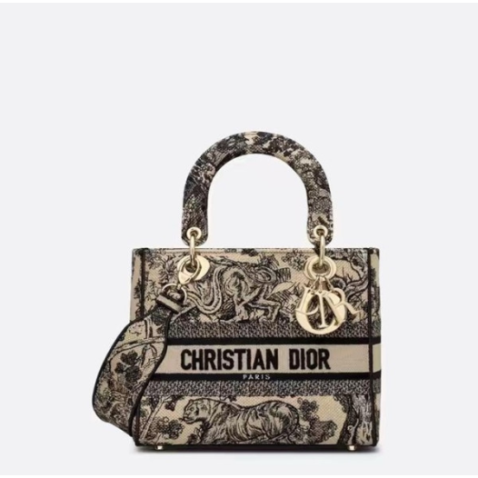 ❤디올 여성 블랙 레이디백 - Dior Womens Black Lady Bag - dio02100x