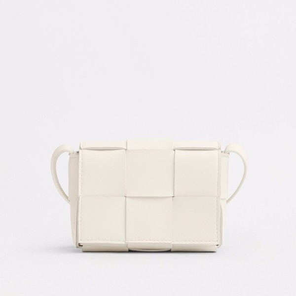 ❤보테가베네타 여성용  퍼플 아이보리 카세트백 - Womens Ivory Cassette Bag - bv0424x