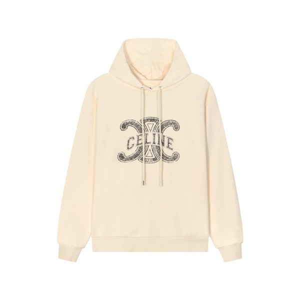 ❤셀린느 남성 캐쥬얼 아이보리 후드티 - Mens Ivory Hoodie - cel0499x
