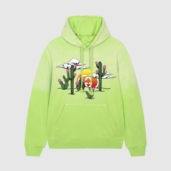 ❤구찌 남/여 트렌디 그린 후드티 - Unisex Green Hoodie - guc05158x
