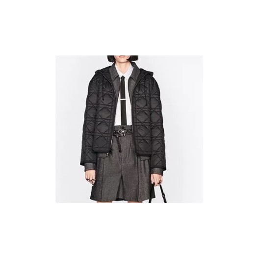 ❤디올 여성 블랙 후드 자켓 - Womens Black Jackets - dio02139x