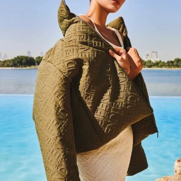 ❤펜디 여성 구스다운 그린 패딩 - Womens Green Padding - fen01291x