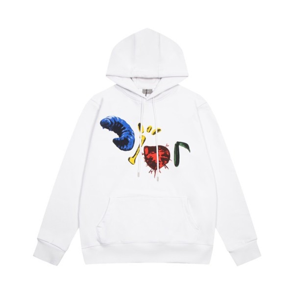 ❤디올 남자 베이직 화이트 후드티 - Mens White Hoodie - dio02142x