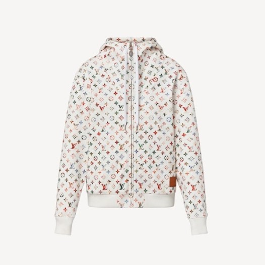❤루이비통 남/녀 베이직 화이트 후드티 - Louis vuitton Unisex White Hoodie - lou05263x