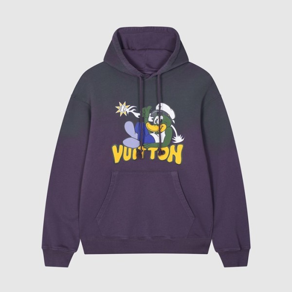 ❤루이비통 남/녀 베이직 퍼플 후드티 - Louis vuitton Unisex Purple Hoodie - lou05264x