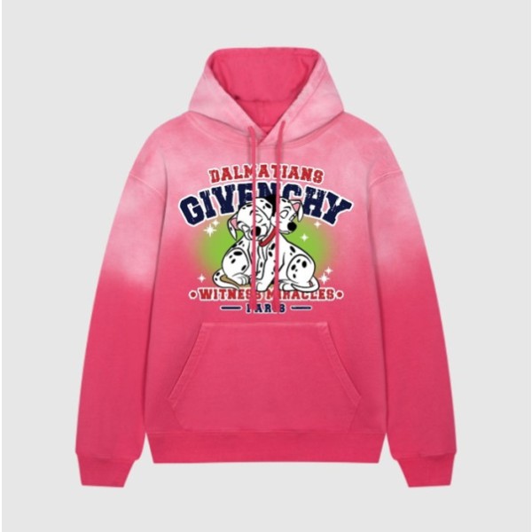 ❤지방시 남/녀 핑크 후드티 - Givenchy Unisex Pink Hoodie - giv0859x