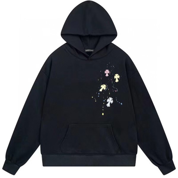 ❤크롬하츠 남/녀 블랙 후드티 - Chrom hearts Unisex Black Hoodie - Chr0462x