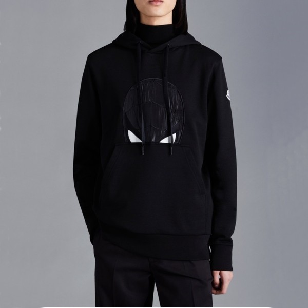 ❤몽클레어 남성 클래식 블랙 후드티 - Moncler Mens Black Hoodie - moc02518x