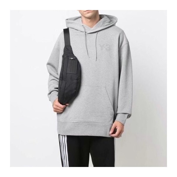 ❤요지야마모토 남성 캐쥬얼 그레이 후드티 - Y3 Mens Gray Hoodie - y3/0156x