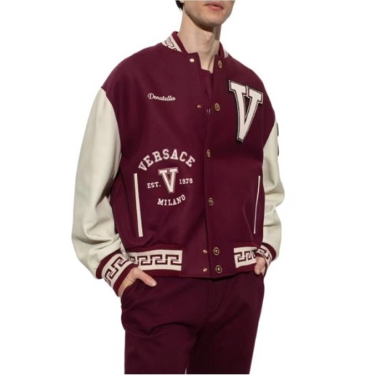 ❤베르사체 남성 캐쥬얼 버건디 자켓 - Versace Mens Burgundy Jackets - ver0924x