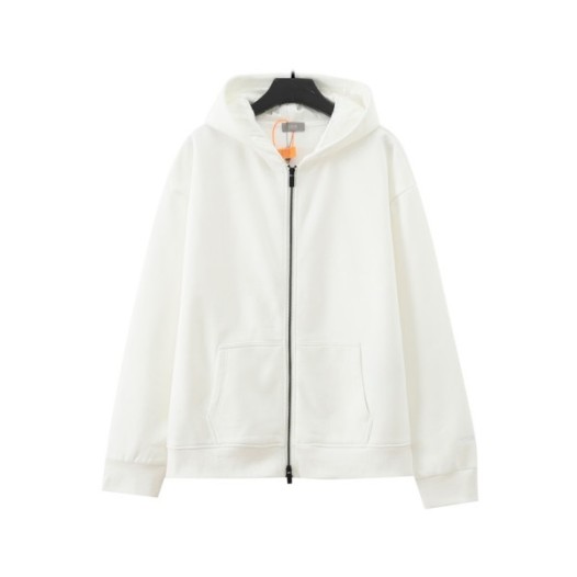 ❤디올 남자 베이직 화이트 집업 후드티 - Dior Mens White Hoodie - dio02157x