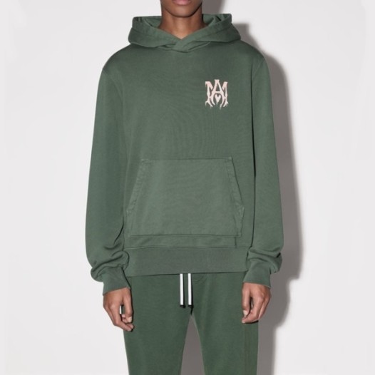 ❤아미리 남성 캐쥬얼 그린 후드티 - Amiri Mens Green Hoodie - amr0374x