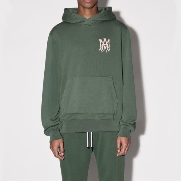 ❤아미리 남성 캐쥬얼 그린 후드티 - Amiri Mens Green Hoodie - amr0374x