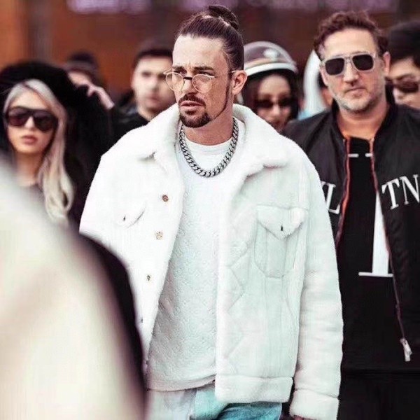 ❤루이비통 남성 화이트 밍크 자켓 - Louis vuitton Mens White Jackets - lou05307x