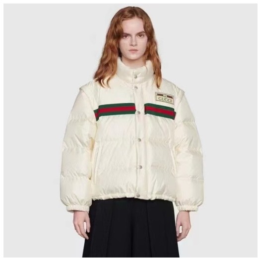 ❤구찌 여성 모던 화이트 패딩 -  Gucci Womens White Padding - guc05221x