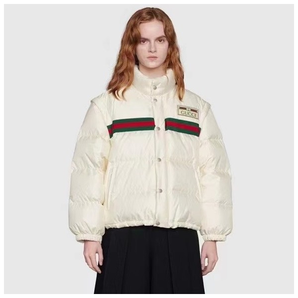 ❤구찌 여성 모던 화이트 패딩 -  Gucci Womens White Padding - guc05221x