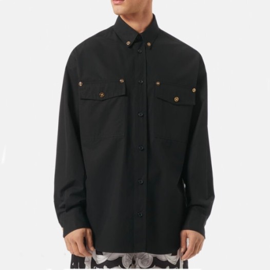 ❤베르사체 남성 클래식 블랙 셔츠 - Versace Mens Black Shirts - ver0925x