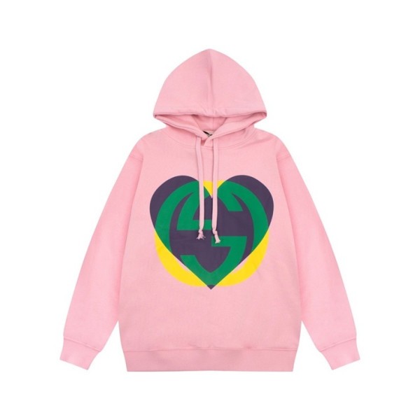 ❤구찌 남/녀 트렌디 핑크 후드티 -  Gucci Unisex Pink Hoodie - guc05232x
