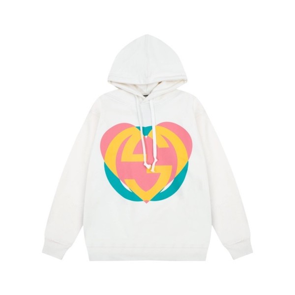 ❤구찌 남/녀 트렌디 화이트 후드티 -  Gucci Unisex White Hoodie - guc05233x