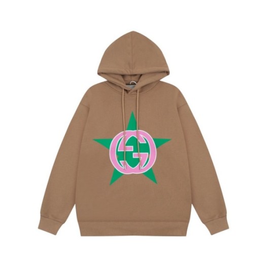 ❤구찌 남/녀 트렌디 카멜 후드티 -  Gucci Unisex Camel Hoodie - guc05235x
