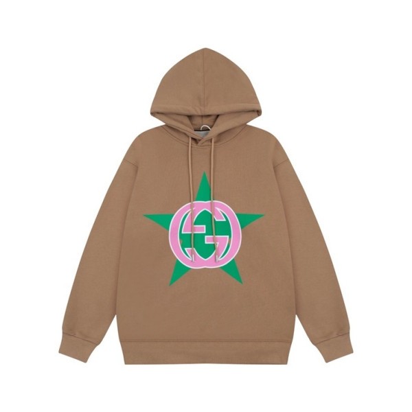 ❤구찌 남/녀 트렌디 카멜 후드티 -  Gucci Unisex Camel Hoodie - guc05235x