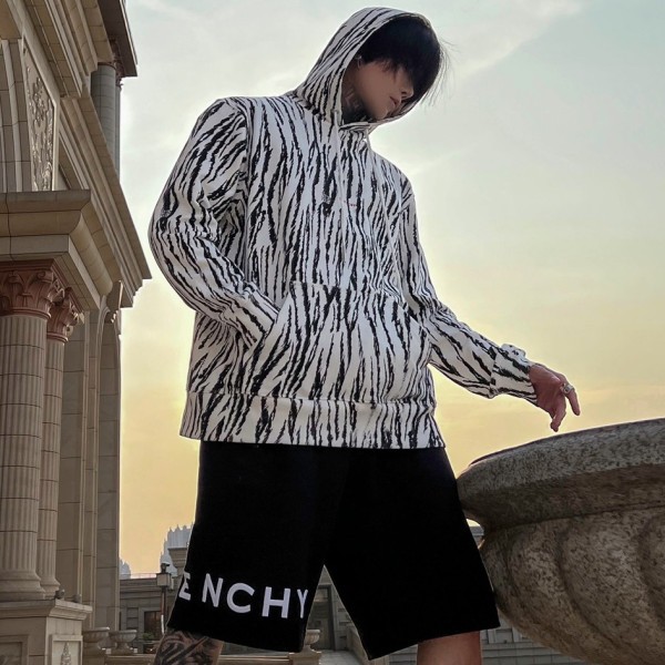 ❤지방시 남/녀 유니크 집업 블랙 후드티 - Givenchy Unisex Black Hoodie - giv0869x