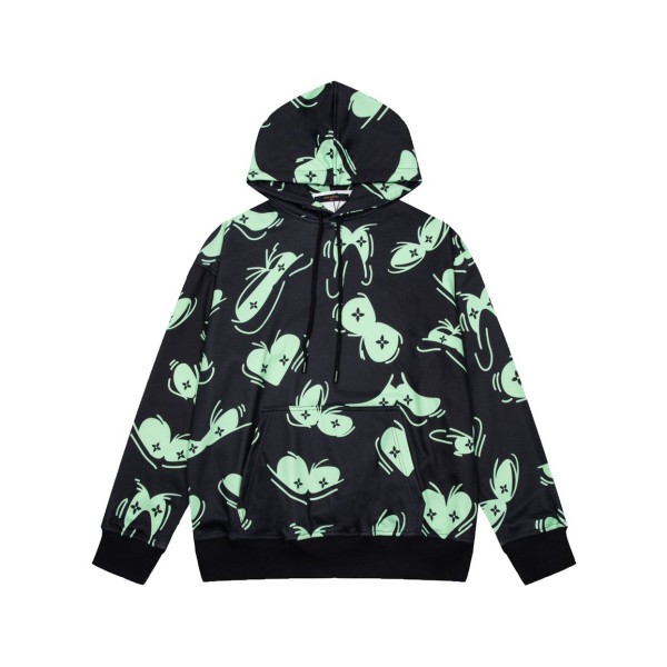 ❤루이비통 남자 베이직 블랙 후드티 - Louis vuitton Mens Black Hoodie - lou05312x