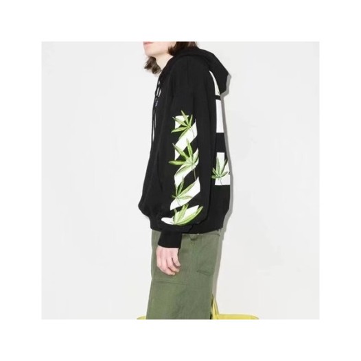 ❤오프화이트 남성 캐쥬얼 블랙 후드티 - Off-white Mens Black Hoodie - off0858x