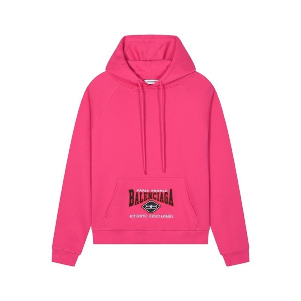 ❤발렌시아가 남/녀 캐쥬얼 핑크 후드티 - Balenciaga Unisex Pink Hoodie - bal01730x