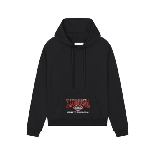 ❤발렌시아가 남/녀 캐쥬얼 블랙 후드티 - Balenciaga Unisex Black Hoodie - bal01731x